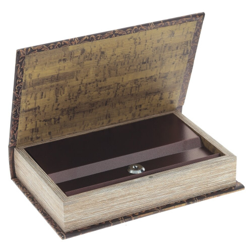 Шкатулка-книга сейф, L15,5 W5 H24 см фото 4