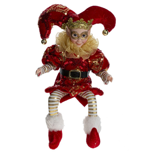 Игрушка набивная "Клоун", L13 W5 H25 см, 2в. фото 6