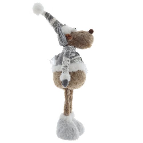 Игрушка набивная "Олень", L18 W18 H55/44 см фото 2