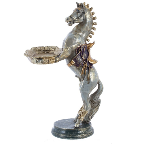 Фигурка декоративная "Лошадь", L15,5 W17,5 H30,5 см фото 3