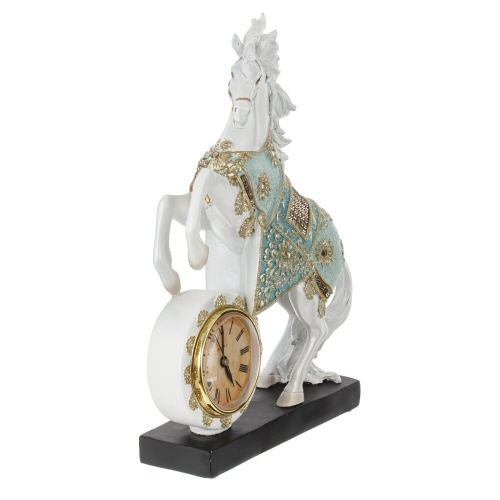 Фигурка декоративная "Лошадь" с часами (AAx1,н/п), L23 W7 H33 см фото 2 Фигурка декоративная "Лошадь" с часами (AAx1,н/п), L23 W7 H33 см фото 2
