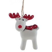 Изделие декоративное подвесное "Олень", L5,5 W3,5 H7,5 см Изделие декоративное подвесное "Олень", L5,5 W3,5 H7,5 см