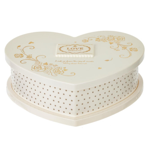 Шкатулка для украшений (музык.), L19 W17 H6 см