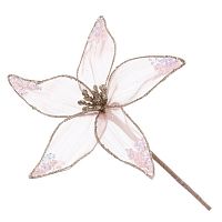 Цветок искусственный "Пуансеттия", L15 W15 H34 см Цветок искусственный "Пуансеттия", L15 W15 H34 см