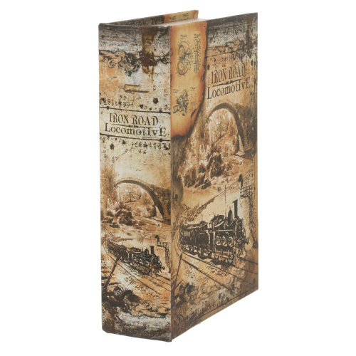 Шкатулка-книга с кодовым замком, L18 W7 H27 см фото 2