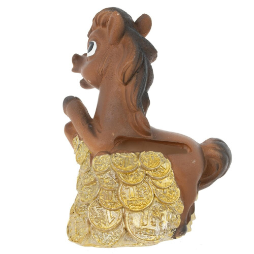 Копилка "Лошадь", L8 W5 H10 см, 4в. фото 9