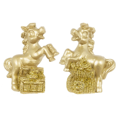 Фигурка декоративная "Лошадка", L6 W3 H6,5 см, 2в. Фигурка декоративная "Лошадка", L6 W3 H6,5 см, 2в.