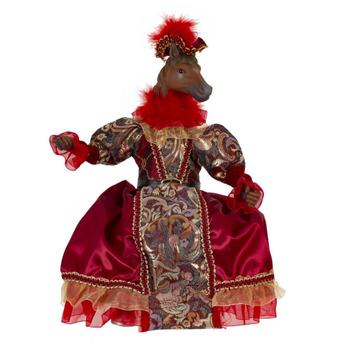 Игрушка набивная "Лошадь", L17 W11 H42/22 см фото 2 Игрушка набивная "Лошадь", L17 W11 H42/22 см фото 2