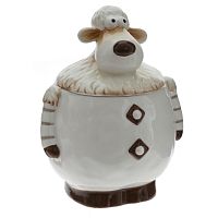 Конфетница "Овечка", 450 мл, L12,5 W11 H15,5 см
