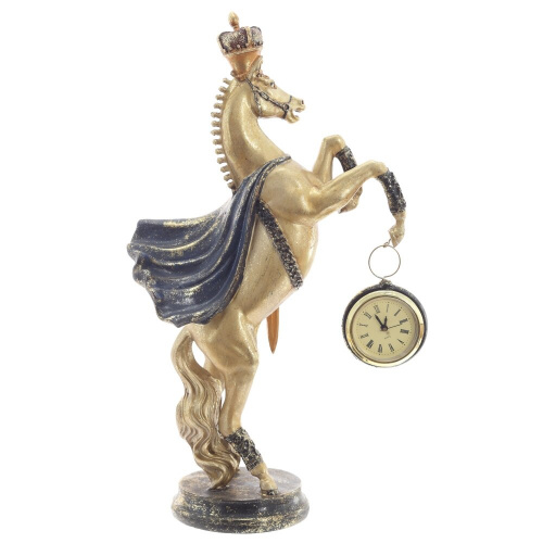 Фигурка декоративная "Лошадь" с часами D5см, (LR44x1), L22 W11 H39,5 см Фигурка декоративная "Лошадь" с часами D5см, (LR44x1), L22 W11 H39,5 см