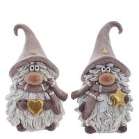 Копилка "Гном",  L9 W8 H16,5 см, 2в.