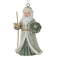 Фигурка декоративная подвесная "Дед Мороз", L4,5 W3,5 H8