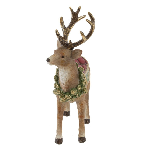 Фигурка декоративная "Олень", L14 W6 H19 см фото 2