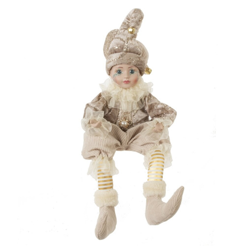 Игрушка набивная "Клоун", сидячий, L15 W28 H50/29 см Игрушка набивная "Клоун", сидячий, L15 W28 H50/29 см