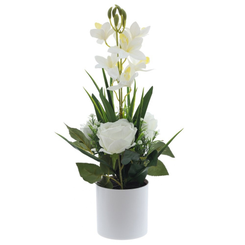 Цветочная композиция, L32 W32 H53 см фото 2