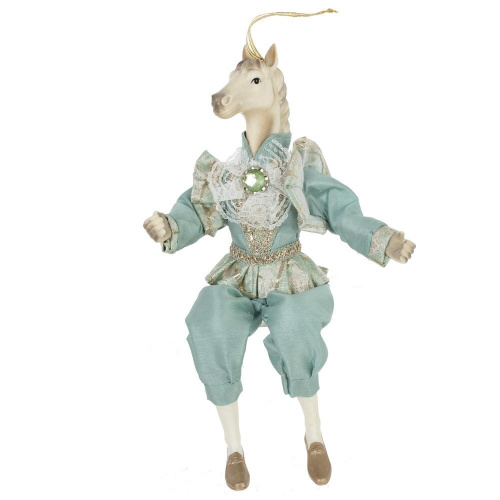 Игрушка набивная подвес "Лошадь", L15 W8 H37/21 см фото 2