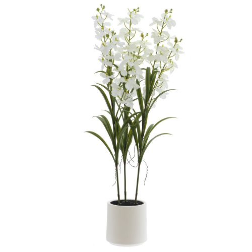 Цветочная композиция "Орхидея", L38 W38 H128 см, 2в. фото 3