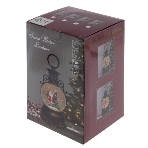 Изделие декоративное "Фонарь" (подсвет, муз, вьюга, 3хААА н/п +USB), D 10 см, L11 W11 H24 см фото 6 Изделие декоративное "Фонарь" (подсвет, муз, вьюга, 3хААА н/п +USB), D 10 см, L11 W11 H24 см фото 6