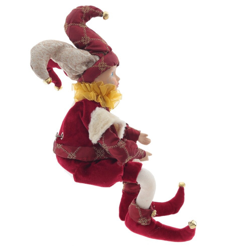 Игрушка набивная "Клоун" (муз, движ), L14 W13 H43 см (полка 23 см.) фото 3