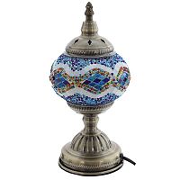 Светильник, L13 W13 H27,5 см, Е14, шнур 1,10 м