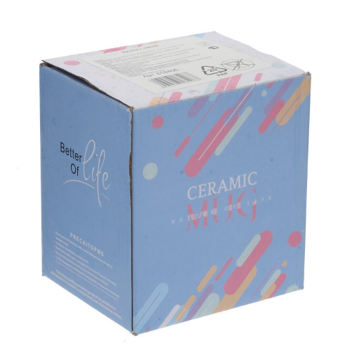 Кружка с ложкой на подставке, 290 мл, L12 W9 H7,5 см фото 4