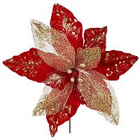 Цветок искусственный "Пуансеттия", L48 W48 H38 см Цветок искусственный "Пуансеттия", L48 W48 H38 см