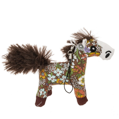 Игрушка набивная с подвесом "Лошадка", L11 W2,5 H9 см, 4в. фото 3