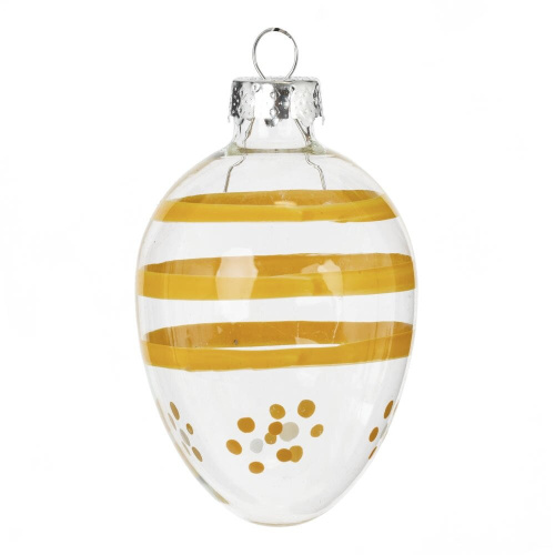 Набор из 6-ти изделий декоративных подвесных "Яйцо" (4*6,5), L14 W14 H4,5 см фото 3