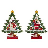 Фигурка декоративная "Ёлка", L25 W6 H30,5 см, 2в.