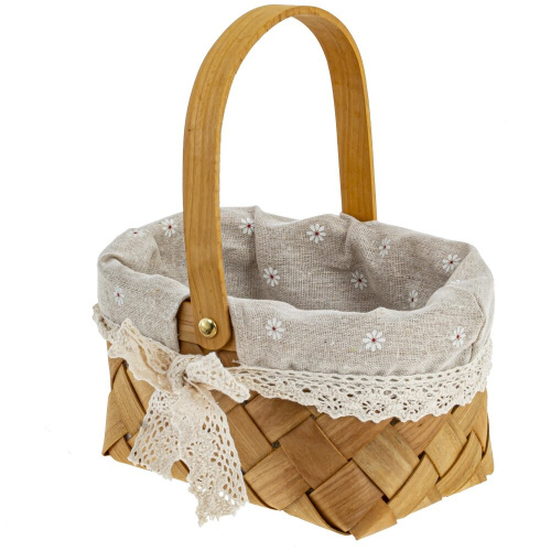 Корзина, L20 W17 H24/12 см фото 2