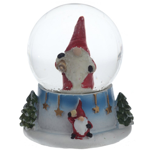 Фигурка декор в стекл шаре "Гном", D 4.5 см, L5,5 W5 H6 см, 2в. фото 2 Фигурка декор в стекл шаре "Гном", D 4.5 см, L5,5 W5 H6 см, 2в. фото 2