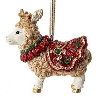 Фигурка декоративная подвесная "Овечка", L8 W4 H7,5 см