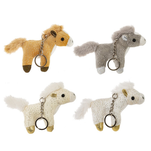 Брелок "Лошадка", L15 W7 H10 см, 4в. Брелок "Лошадка", L15 W7 H10 см, 4в.