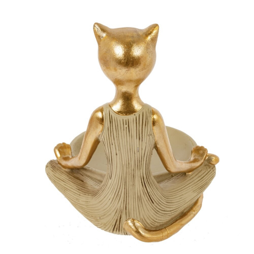 Фигурка декоративная "Кошка", L13 W14 H16 см фото 3