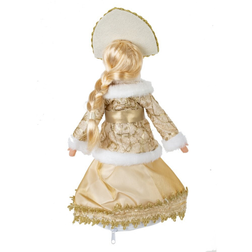 Снегурочка с ёмкостью для конфет, L18 W13 H36 см фото 3 Снегурочка с ёмкостью для конфет, L18 W13 H36 см фото 3