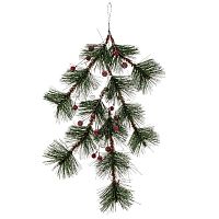 Изделие декоративное с подвесом "Ветка", L25 W11 H49 см Изделие декоративное с подвесом "Ветка", L25 W11 H49 см