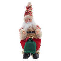 Дед Мороз (муз, движ), L17 W18 H50 см (полка 30 см.)