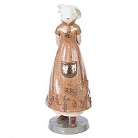 Фигурка декоративная "Зайка", L9 W9 H23,5 см