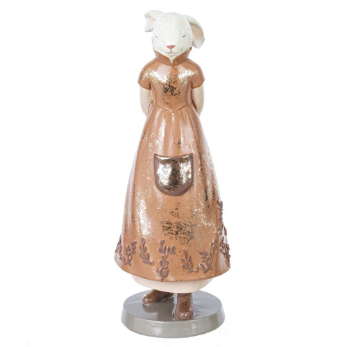 Фигурка декоративная "Зайка", L9 W9 H23,5 см