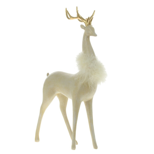 Фигурка декоративная "Олень", L21 W7 H40 см фото 2