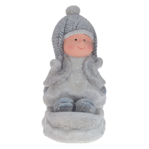 Фигурка декоративная "Ребенок", L11 W8 H14,5 см, 2в. фото 8