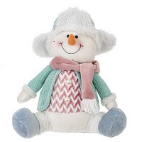 Игрушка набивная "Снеговик", L23,5 W15 H31 см