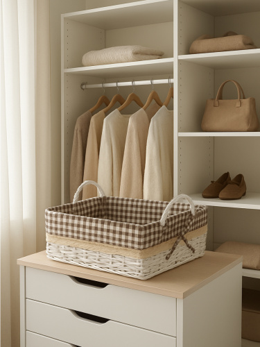 Корзина, L29 W29 H16,5/11 см фото 5