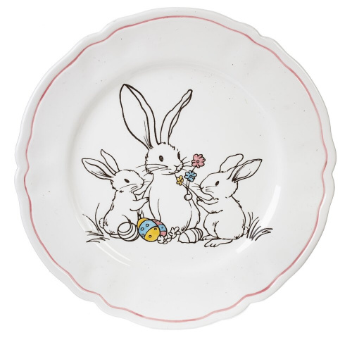 Тарелка, L25,5 W25,5 H2,5 см