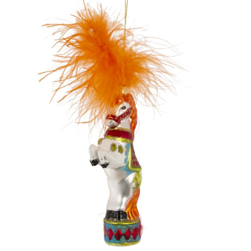 Украшение новогоднее "Лошадка", L5 W3 H15 см, 3в. фото 8 Украшение новогоднее "Лошадка", L5 W3 H15 см, 3в. фото 8