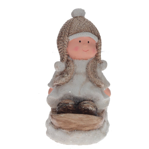 Фигурка декоративная "Ребёнок", L11 W8 H14,5 см, 2в. фото 5