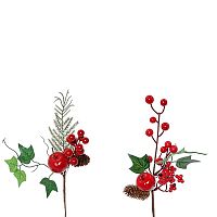 Изделие декоративное "Ветка", L11 W8 H28 см, 2в. Изделие декоративное "Ветка", L11 W8 H28 см, 2в.