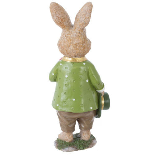 Фигурка декоративная "Заяц", L9,5 W9 H25 см фото 4