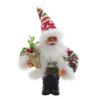 Дед Мороз подвесной, L12 W5 H17 см (полка 13 см.) Дед Мороз подвесной, L12 W5 H17 см (полка 13 см.)