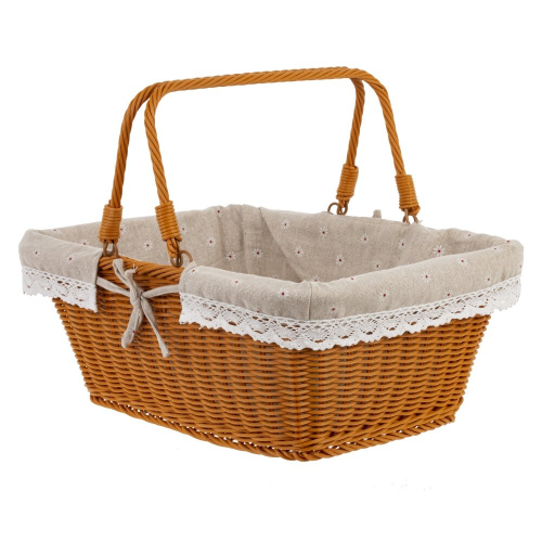Корзина, L34,5 W24,5 H27/15 см фото 2